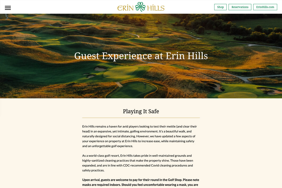 Erin Hills website